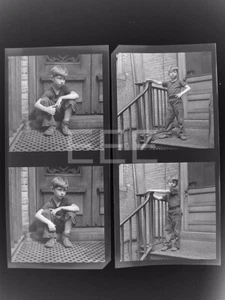 EAST SIDE BOY MANHATTAN 1941 NYC FAMOUS PHOTOGRAPHER SCARCE NEGATIVES X8 Lot 252 - Picture 1 of 3