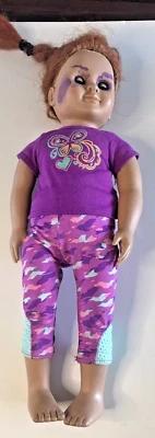 Винтажная кукла Battat Baby 1998 рыжие волосы голубые глаза 18"" - Изображение 1 из 4