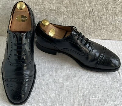 VTG Church’s “Trent” Perfed Cap Toe Medallion Brogue Oxfords UK 8.5 G US 9.5 E - Image 1 of 4