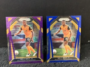 Willy Boly (2) 2020-21 Prizm Breakaway Blue /195 Violet Breakaway /99 Wolverton - Picture 1 of 2