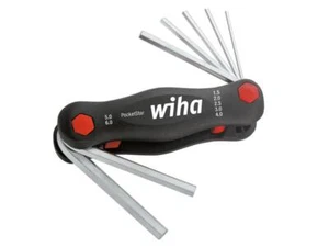 Wiha PocketStar Hex Key Set, 7 Piece (1.5-6mm) WHA23037 - Picture 1 of 4