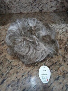 Wig Short Hair Grey And Brown - Picture 1 of 5