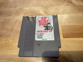 Golgo 13: Top Secret Episode (Nintendo. 1988) NES Cartridge Only