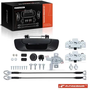 A-Premium Metal Tailgate Hardware Rebuild Kit w/ Cable for Dodge Ram 1500 03-08 - Picture 1 of 10