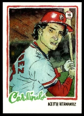 Caja de zapatos Topps Treasures 2025 Keith Hernandez St. Louis Cardinals #40 Foto 1 de 2