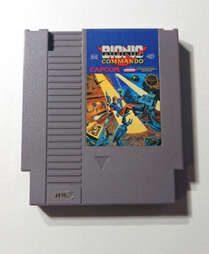 Bionic Commando | Nintendo NES Authentic Cartridge NTSC Tested
