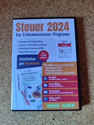 Steuer 2024- Aldi - Elster Version-1X gebraucht!!! - Bild 1 von 2