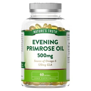 Nature's Truth Evening Primrose Oil 500mg 60 Softgels - Picture 1 of 1