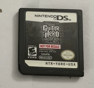 ** ¡DEMOSTRACIÓN! ** DS Guitar Hero On Tour éxitos modernos - no para reventa - Imagen 1 de 4