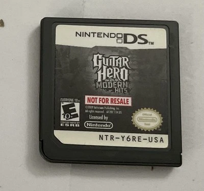 ** DEMO ! ** DS Guitar Hero On Tour Modern Hits-Not For Resale - Image 1 of 4