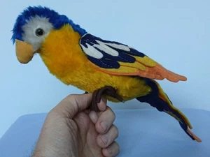 Vintage MERRYTHOUGHT PARROT / MACAW plush toy - Picture 1 of 22