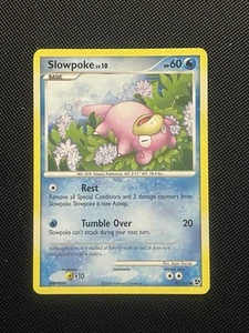 Juego de cartas coleccionables Pokémon Slowpoke 82/106 DP Great Encounters LP - Imagen 1 de 2