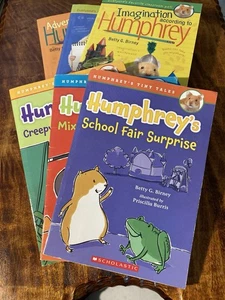 3 According To Humphrey & 3 Humphrey's Tiny Tales Book Lot Betty Birney - Picture 1 of 23
