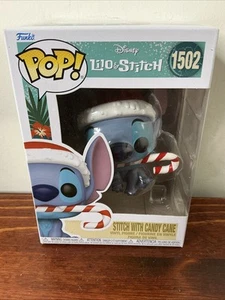 Funko Pop! Lilo & Stitch Stitch mit Zuckerstange #1502 - Bild 1 von 6