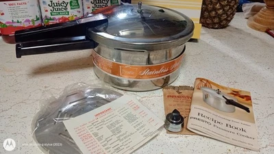 Vintage Presto 4qt. Pressure Cooker-1965 BRAND NEW• Stainless Steel  - Image 1 of 4