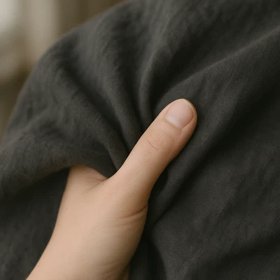 Linen Fabric by the Yard – Material for Sewing, Dressmaking & Home Décor - Image 1 of 4