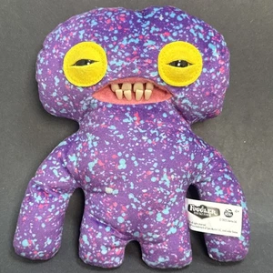 Peluche pupazzo Spin Master Fuggler 2023 divertente brutto mostro giocattolo viola splatter 9" - Foto 1 di 8