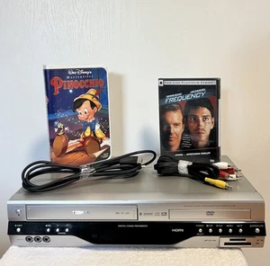 Toshiba DVD VHS Kombi Player & Recorder HDMI Eingang & Kabel Cinch Disney - Bild 1 von 8