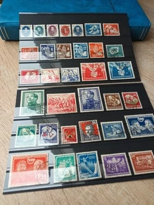 DDR Spitzen 2/6 Briefmarken 1950-1952 gestempelt Michelwert 300€ - Bild 1 von 3