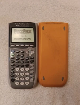 Texas Instruments (TI-84 Plus Silver Ed) Yellow Graphing Calculator (TESTED) - Image 1 of 4