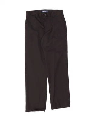 IZOD Mens Slim Fit Chino Trousers W29 L30 Black Cotton AF10 - Image 1 of 3