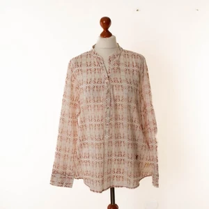 Blusa mujer EMILY Van Den Bergh marfil manga larga talla 44 13256 - Imagen 1 de 8