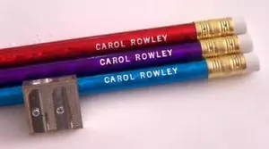 (6) Personalized PRISM "Primary " Pencils with Sharpener - Picture 1 of 1
