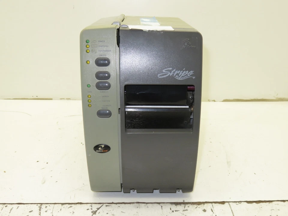 Zebra Stripe S600 Monochrome Thermal Label Barcode Printer - Print Issues - Image 1 of 4