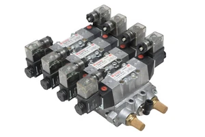 NORGREN valve terminal 4x 5/2, SXE0573-160-00, SXE057316000, TM002 24V 3,5W - Picture 1 of 5