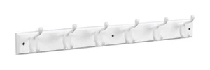 National Hardware S827-071 White Wood Hookrail 27 x 0.6 x 2.75 in. (Pack of 4) - Picture 1 of 2