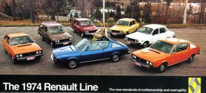 Renault 1974 Dealer Brochure - Picture 1 of 4