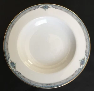 CHRISTOPHER STUART CHINA DINNERWARE -Large Rim Soup Bowl- #Y0243 -MARQUESA -New - Bild 1 von 3