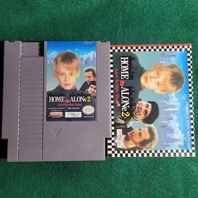 Home Alone 2 Lost in New York - Loose w/ Manual - Good - NES