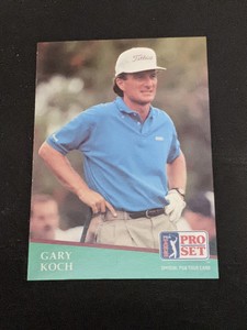 1991 Pro Set Golf GARY KOCH #267 PGA TOUR Rookie RC