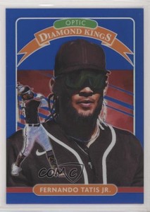 2020 Panini Donruss Optic Diamond Kings Blue Prizm /75 Fernando Tatis Jr #1