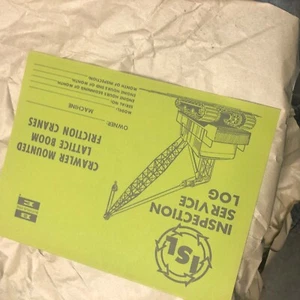 3 BUCYRUS-ERIE SHOVEL CRANE EXCAVATOR INSPECTION CARRIER  BUCYRUS ERIE HYDRAULIC - Picture 1 of 2