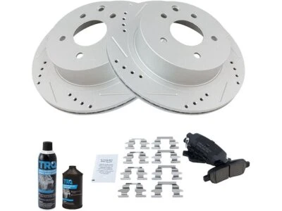 Kit de pastillas de freno y rotor trasero Nissan LEAF 2011-2022 57517NZPV 2012 2013 2014 Foto 1 de 2