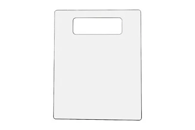 MARKETING HOLDERS T-Shirt Folding Board Clear Acrylic Laundry Helper 8.5" x 12"