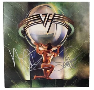 Sammy Hagar & Michael Anthony Van Halen 5150 Firmado Autografiado LP Certificado BAS - Imagen 1 de 4