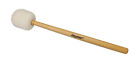 Bass drum mallet, 400 mm. maple handle, 70 mm. felt core wool head