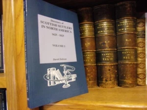 Directory of Scottish Settlers In North America 1625-1825 Volume I - Picture 1 of 1
