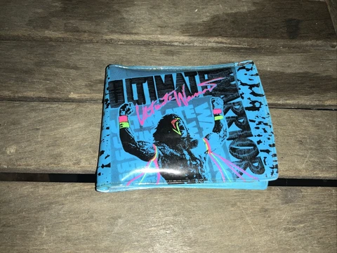 RARE 1991 Ultimate Warrior Hulk Hogan Wallet Marvel Titan Imaginings Cover