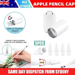 Premium Pencil Cap Nib Replacement Magnetic Protective Cap For Apple Pencil AU - Picture 1 of 11