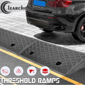 Heavy Duty Kerb Curb Ramp Threshold Ramps For Car Truck Wheelchair Motorbike AU - Picture 1 of 12