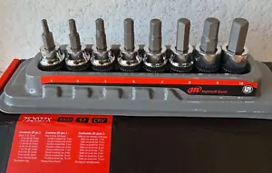 Ingersoll Rand 8 Pc 3/8 " Drive Hex Bit Socket Set Metric - Picture 1 of 9