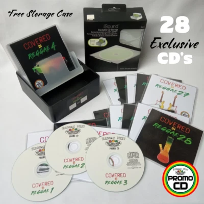 Covered In Reggae Collectors Box Vol 1-28 CD Collection & FREE stackable storage - Image 1 of 4