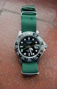 TISELL True GMT Automatic Watch (9075 MIYOTA Movement). - Picture 1 of 12