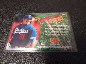 MIKE PIAZZA Hammer Team -HOF- DODGERS 1995 1x - SPORT FLIX 95 - CARD! BIN NOW!! - Foto 1 di 6