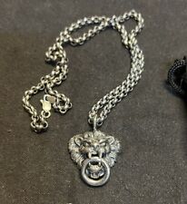 KING BABY lion head pendant (with silver 925 chain) #3