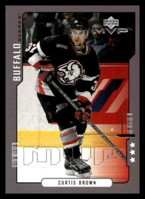 2000 Upper Deck MVP #21 Curtis Brown   Buffalo Sabres - Image 1 of 2